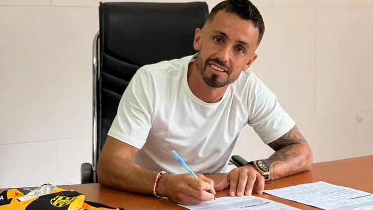 Cristian Chimino, jugador de Olimpo.