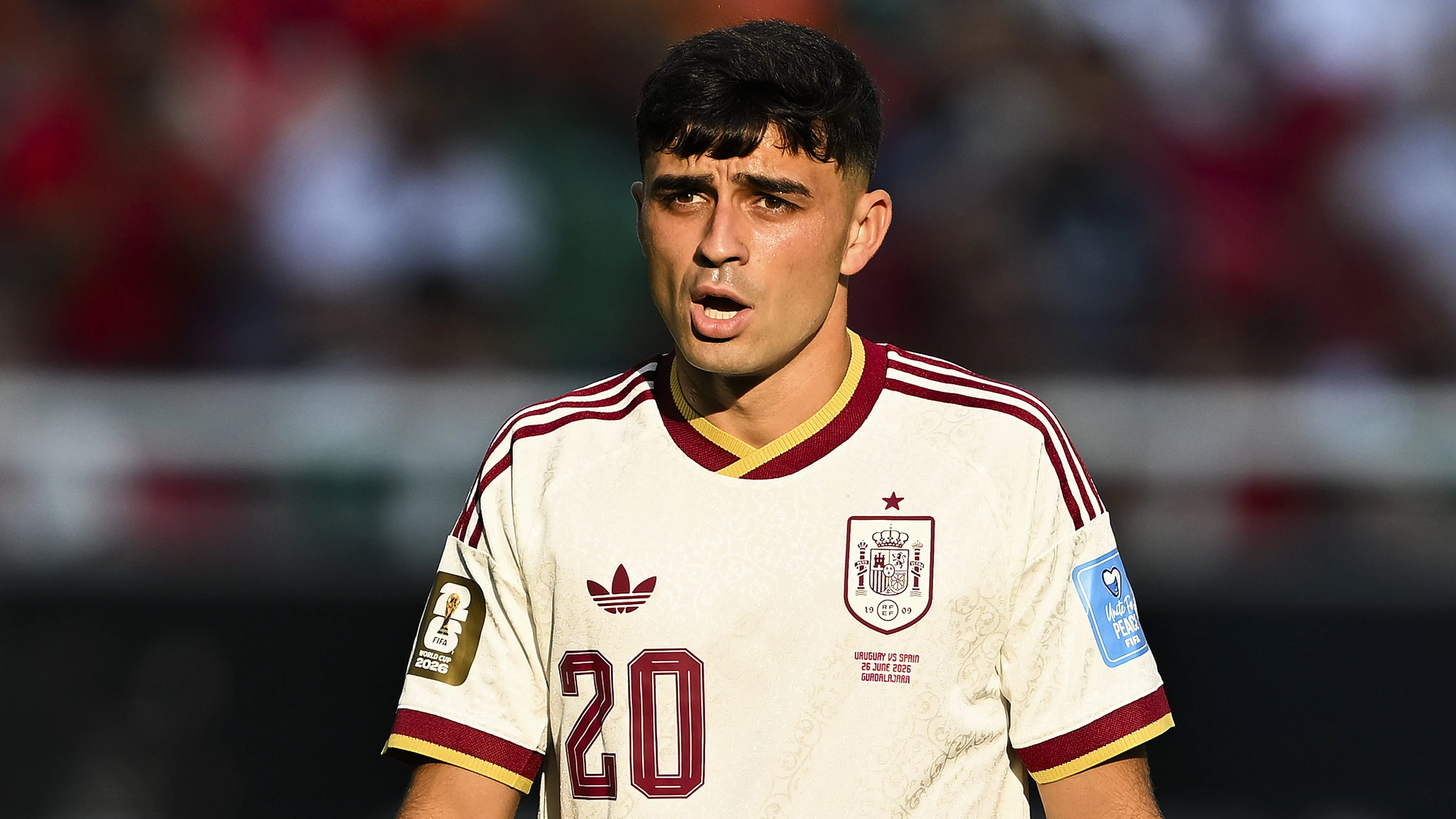 Pedri no juega ante Francia.