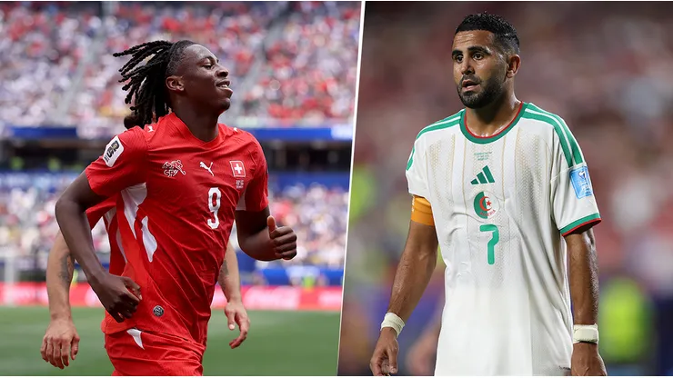 Suiza y Argelia se enfrentan por el Mundial.