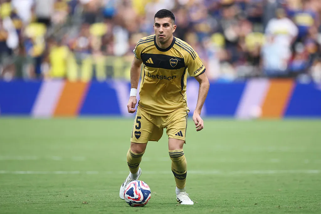 Rodrigo Battaglia, mediocampista de Boca Juniors. (Getty Images)