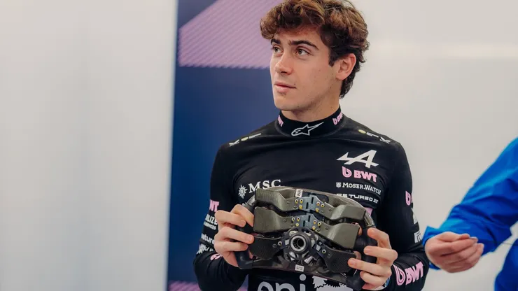 Colapinto se estrena en Silverstone