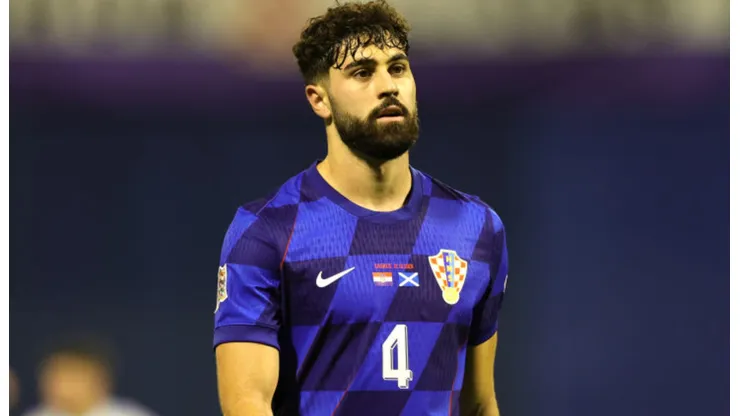 Josko Gvardiol, defensor de la Selección de Croacia.