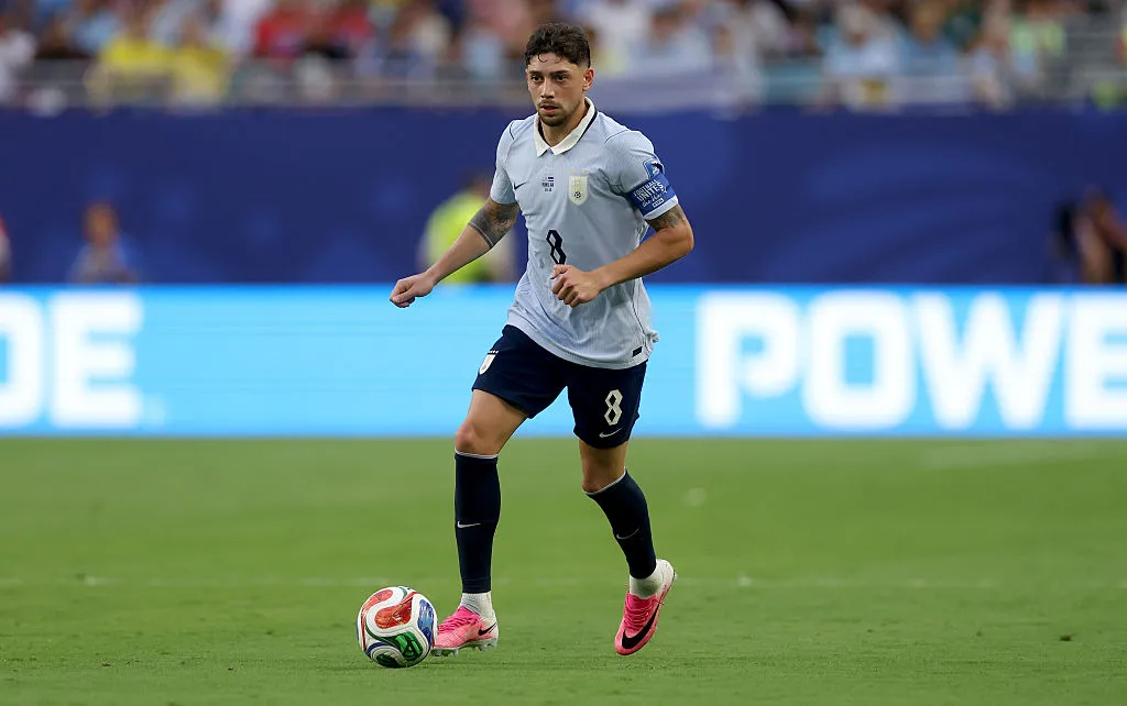 Federico Valverde, capitán de la Selección de Uruguay. (Getty Images)