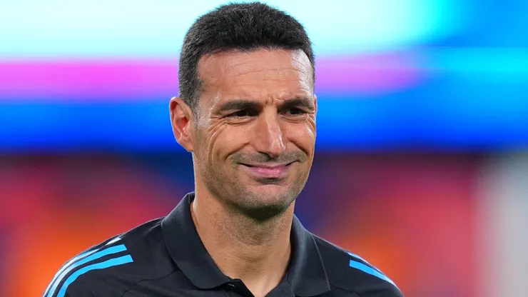 Scaloni, entrenador de la Selección Argentina.