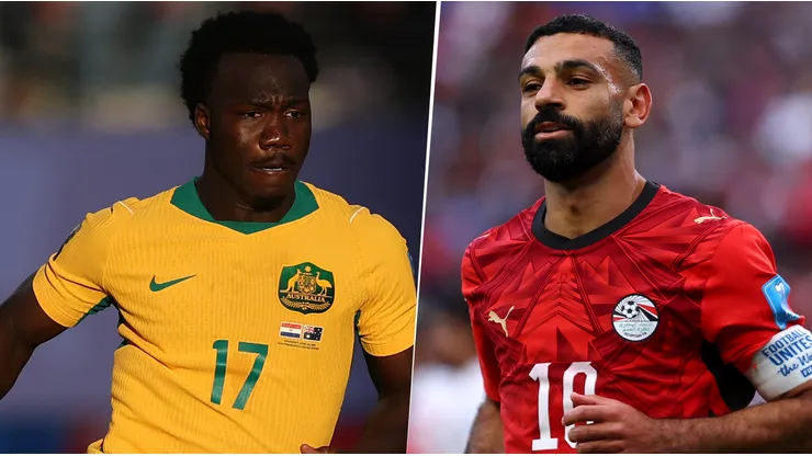 Las alineaciones de Australia vs. Egipto por el Mundial 2026