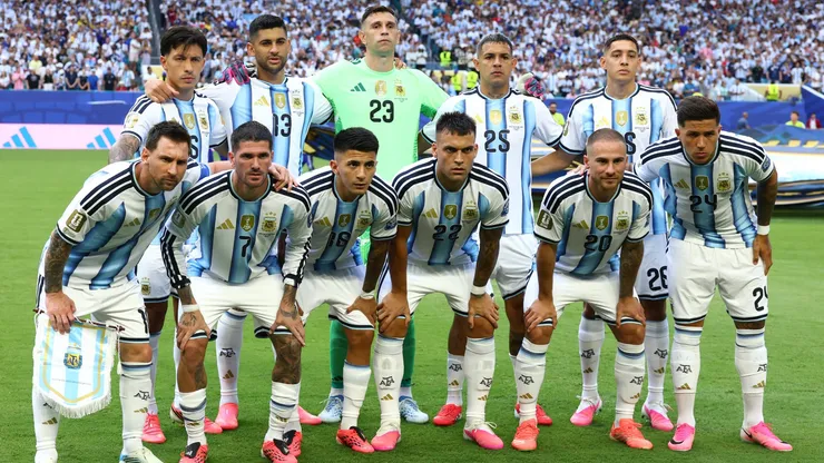 La Selección Argentina enfrentó a Cabo Verde