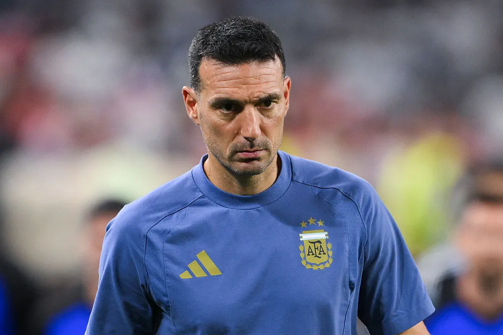 Lionel Scaloni, DT de la Selección Argentina. (Getty Images)
