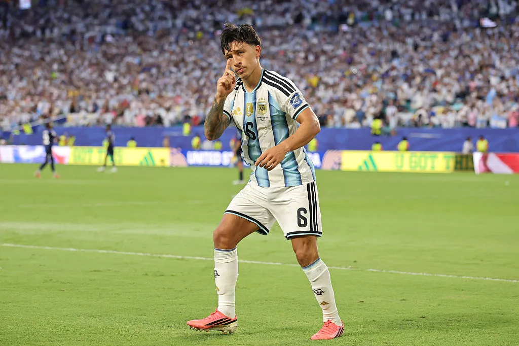 Lisandro Martínez, defensor de la Selección Argentina. (Getty Images)