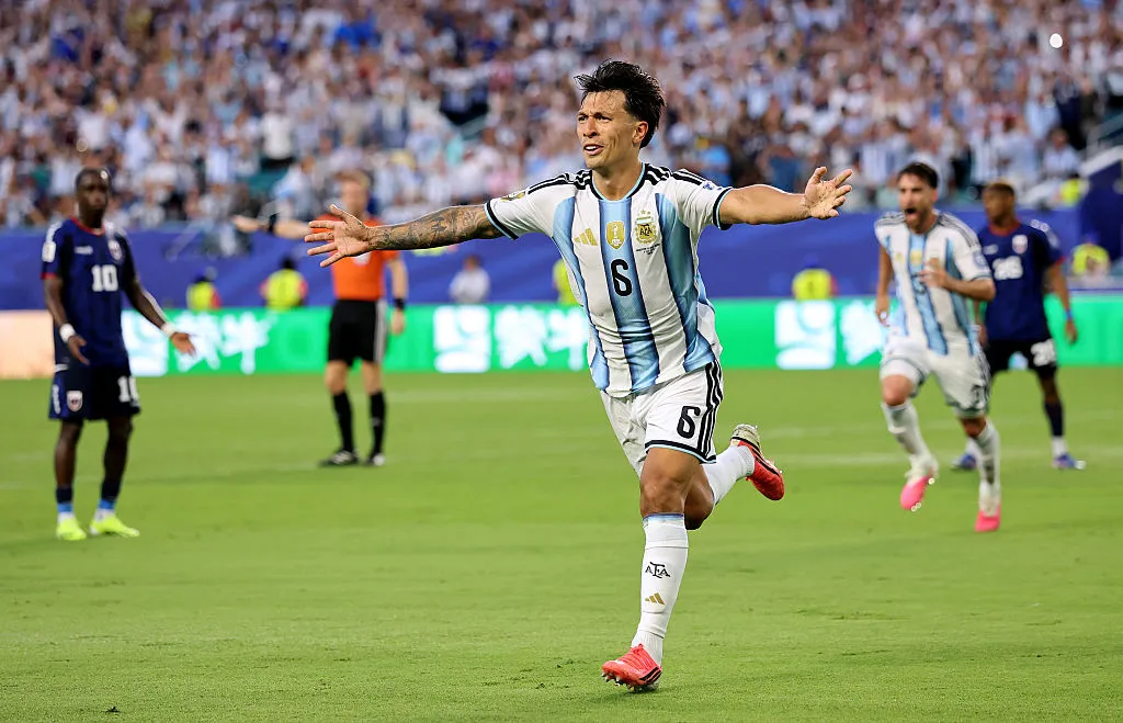 Lisandro Martínez, defensor de la Selección Argentina. (Getty Images)