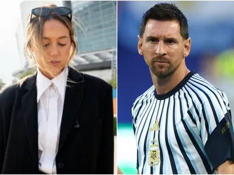 Messi y un noble gesto con Sofi Martínez tras la victoria de Argentina ante Cabo Verde