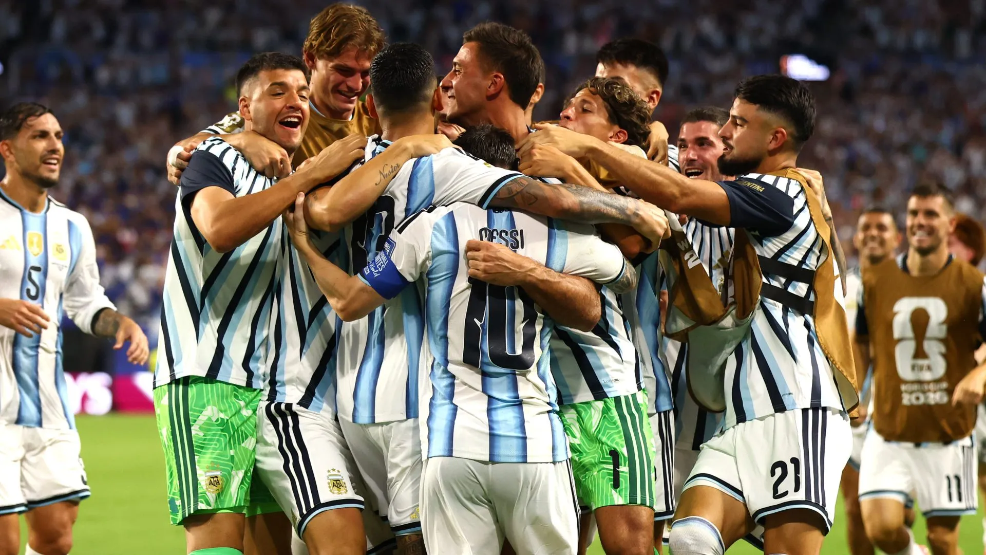 La IA considera que Argentina avanzará a cuartos de final del Mundial (Getty).