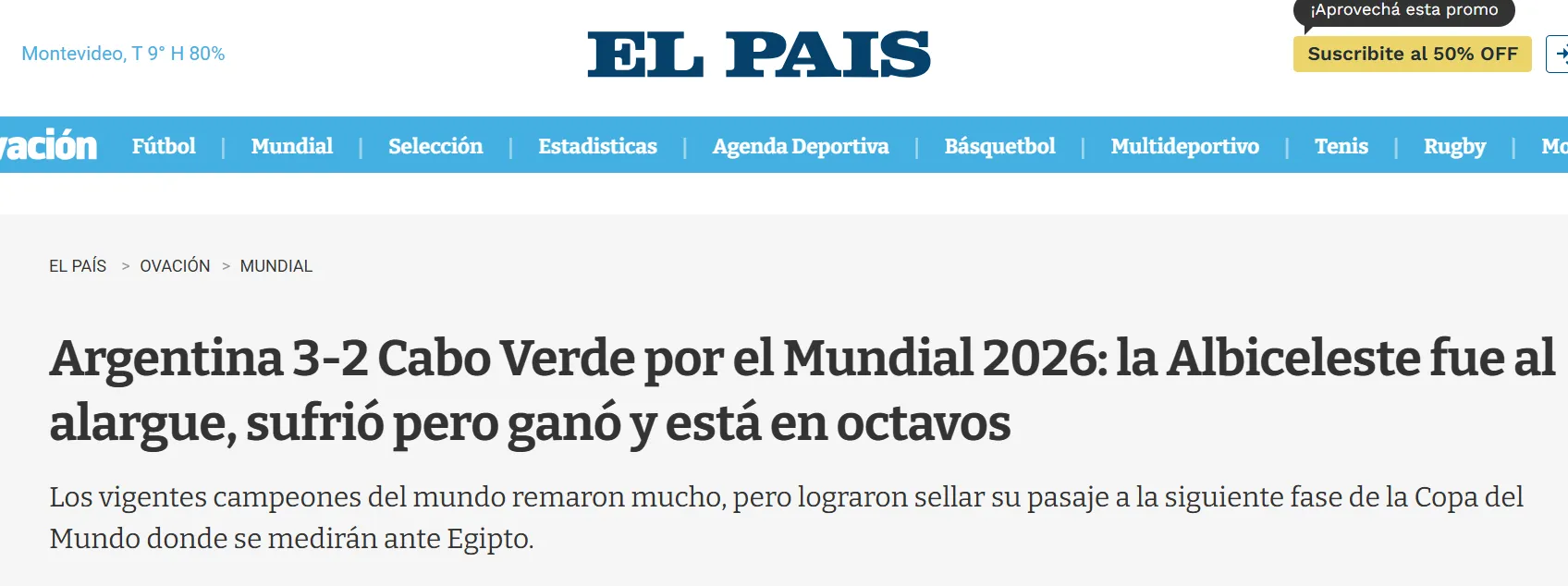 El País, Uruguay