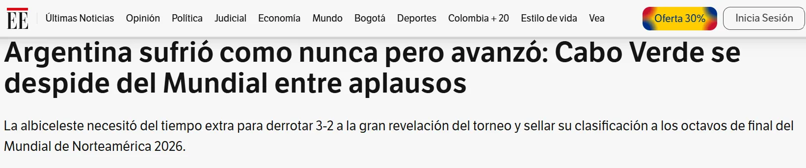 El Espectador, Colombia