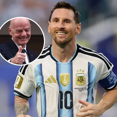 Infantino ya se rindió ante el Mundial de Messi: “Excepcional”