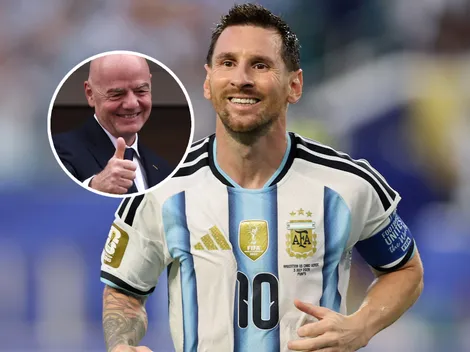 Infantino ya se rindió ante el Mundial de Messi: “Excepcional”