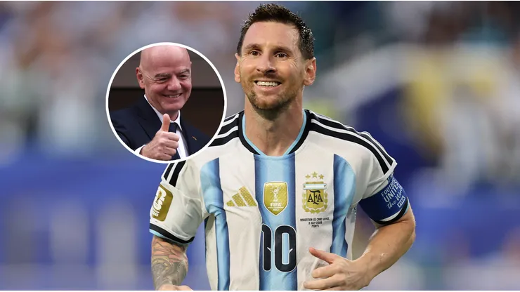 Infantino ya se rindió ante el Mundial de Messi: “Excepcional”
