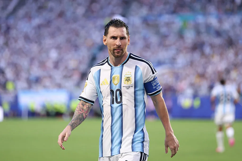 Ni Messi esquivó las críticas ayer, más allá del gol. (Getty)