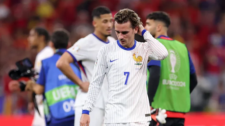 Antoine Griezmann se retiró de la Selección de Francia.