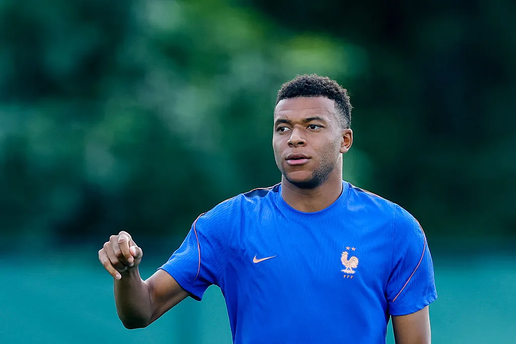 Kylian Mbappé, capitán de Francia. (Getty Images)