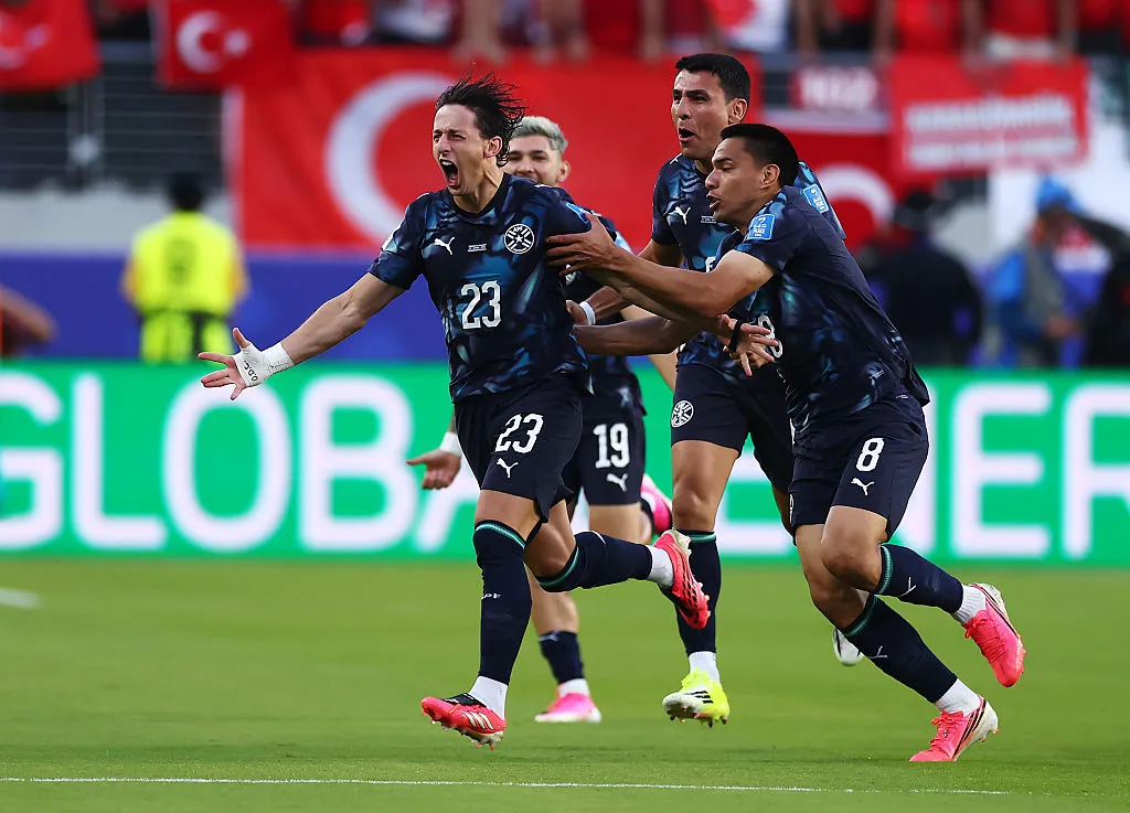 Matías Galarza Fonda, en la Selección de Paraguay en el Mundial 2026. (Getty Images)