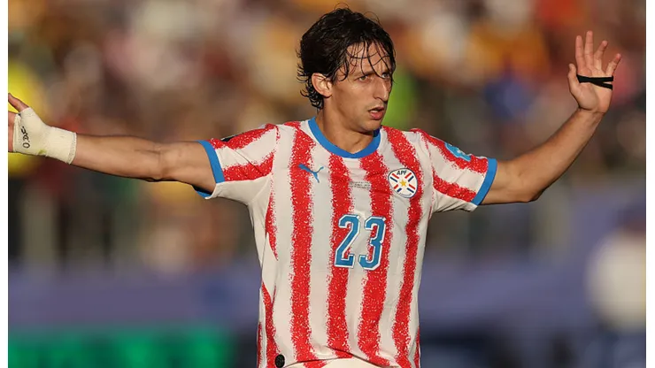Matías Galarza Fonda en la Selección de Paraguay.