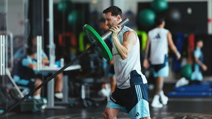 La preparación de Argentina para el duelo con Egipto de 8avos de final