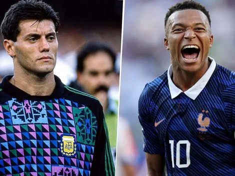 Goycochea no perdonó a Mbappé: ''Después no te quejes si te pegan una patada''