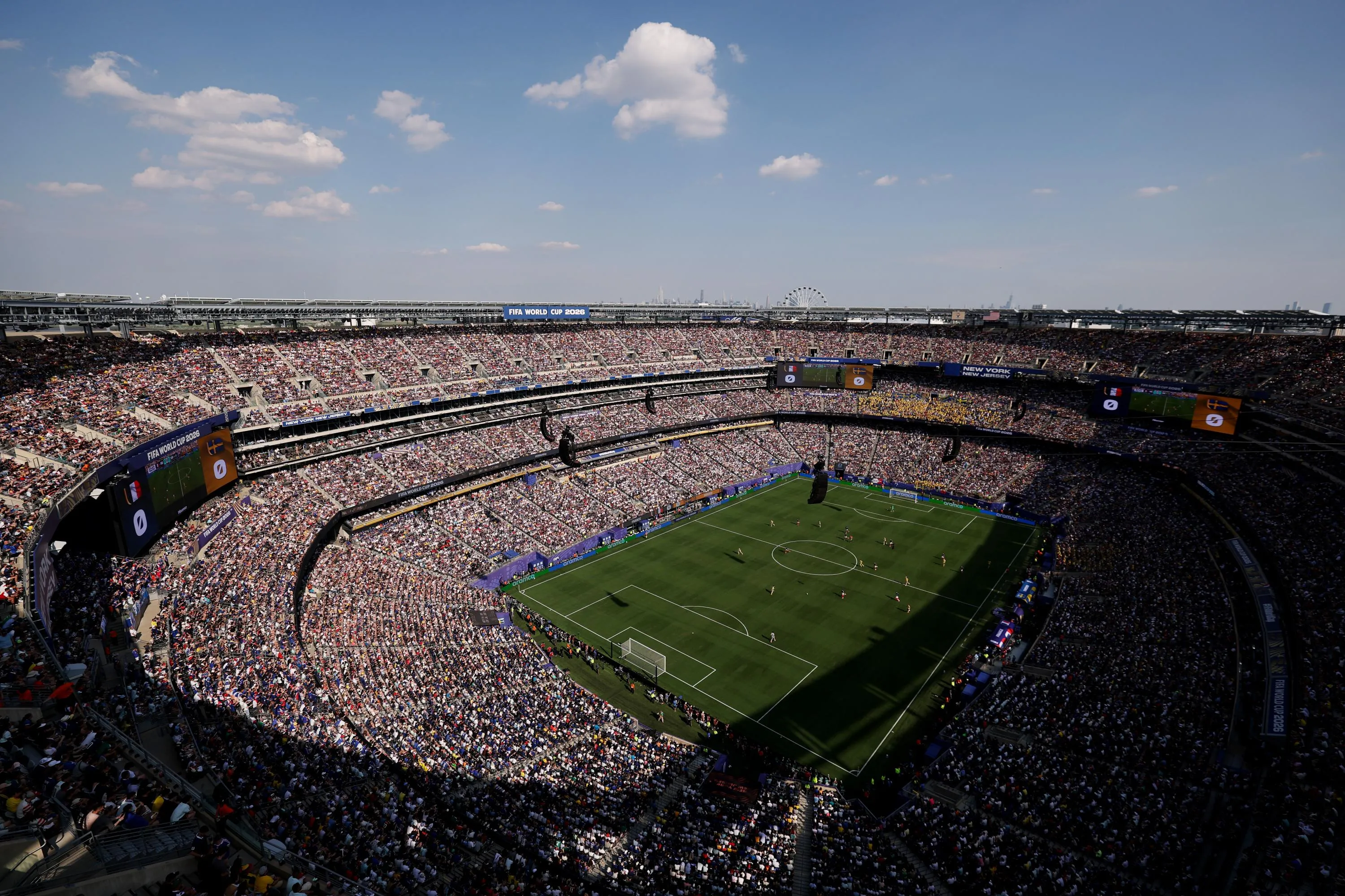 El Estadio MetLife, el recinto en el que también se jugará la Final del Mundial el 19 de julio. Getty Images.