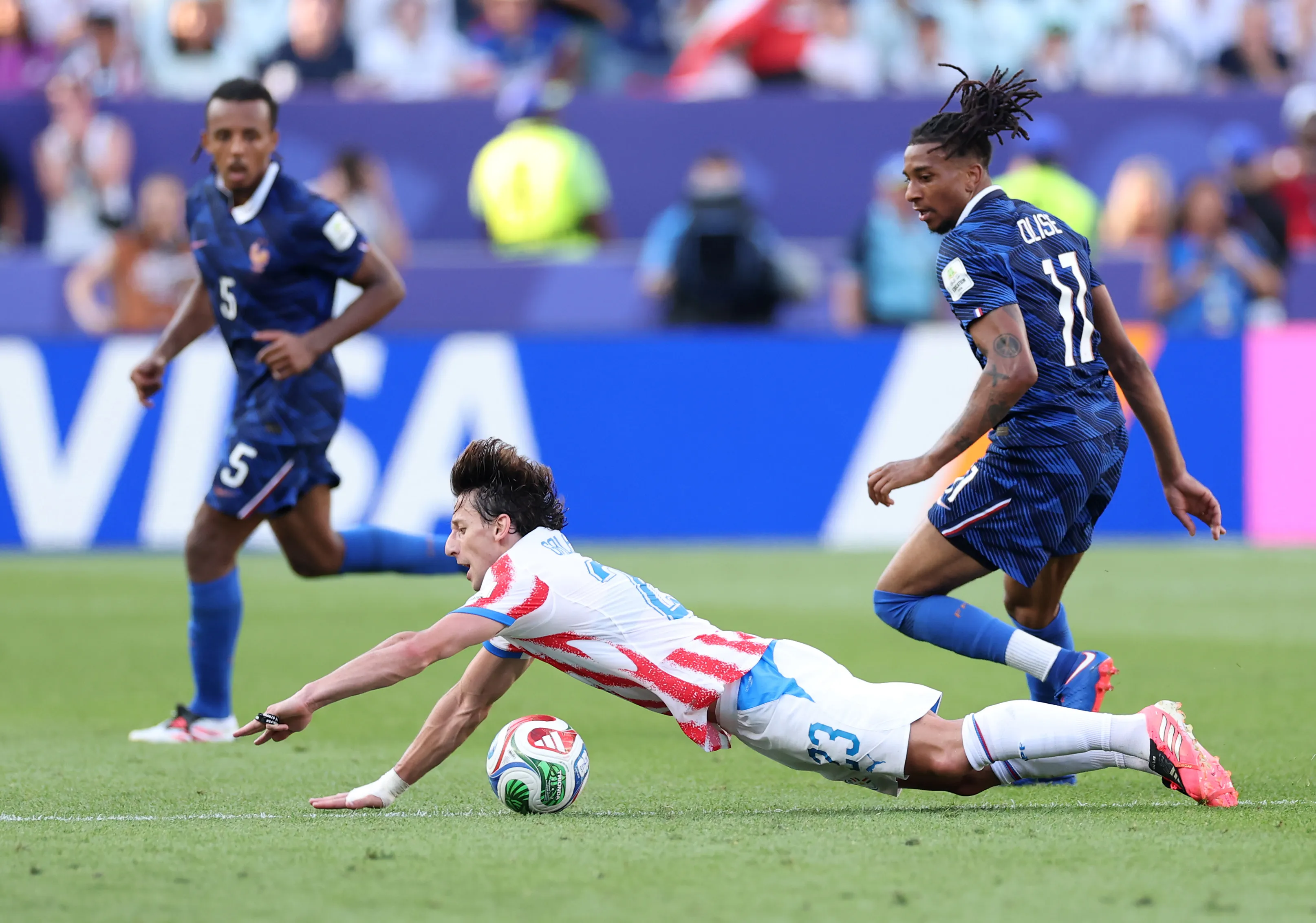 Galarza Fonda ante Francia. (Foto: Getty).