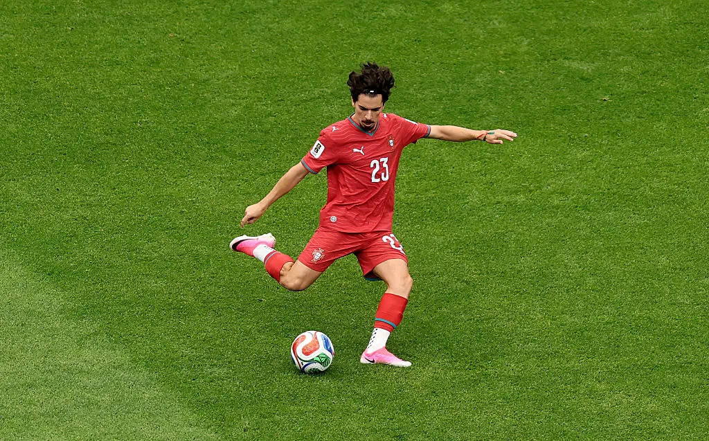 Vitinha, el mejor de Portugal para Pedri. (Getty)