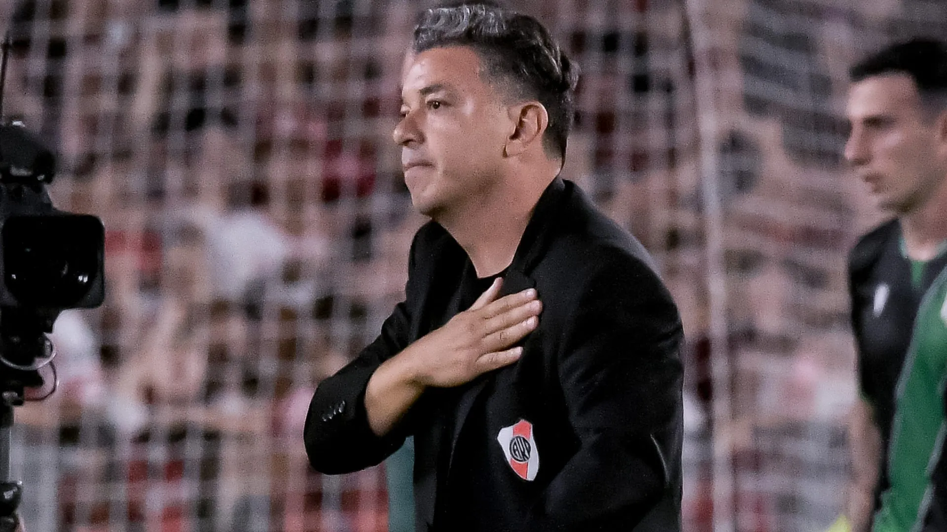 Gallardo en su último partido en River. (Foto: Getty).
