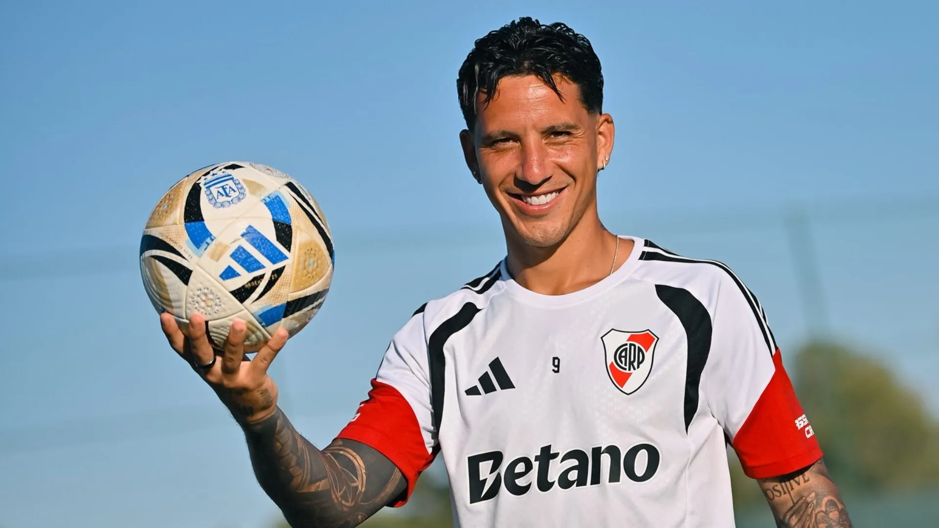 Sebastián Driussi, delantero de River.