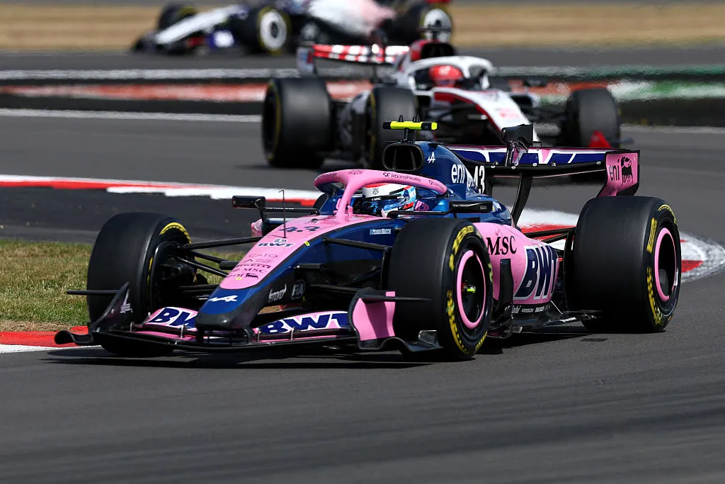 Sólida carrera de Colapinto para quedar 9º en Silverstone. (Getty)