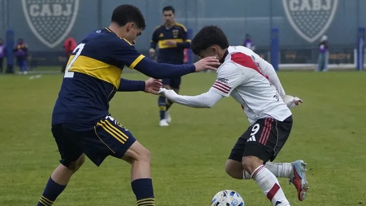 El Superclásico se llevó a cabo en Boca Predio.