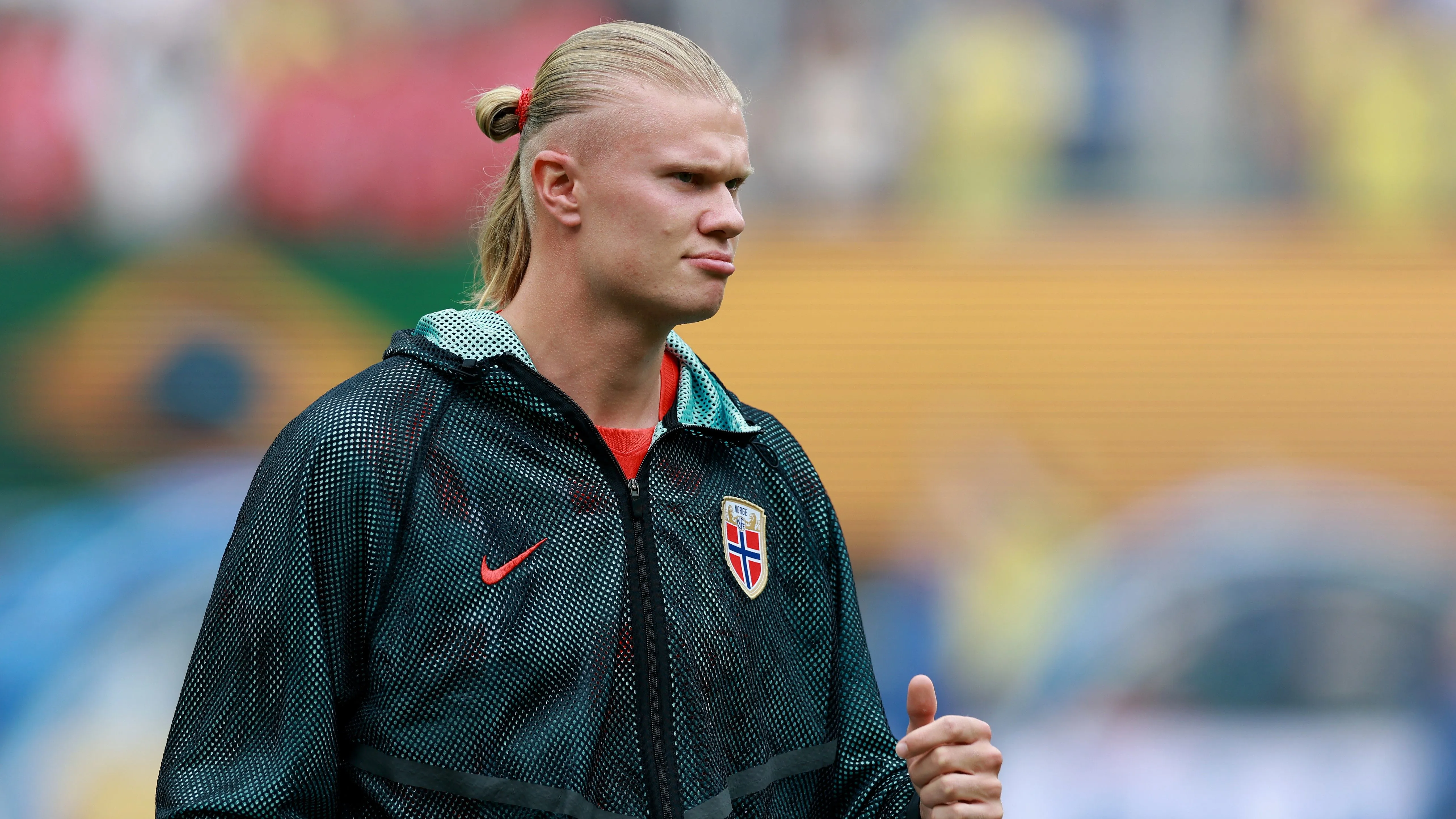 Erling Haaland, delantero de Noruega.