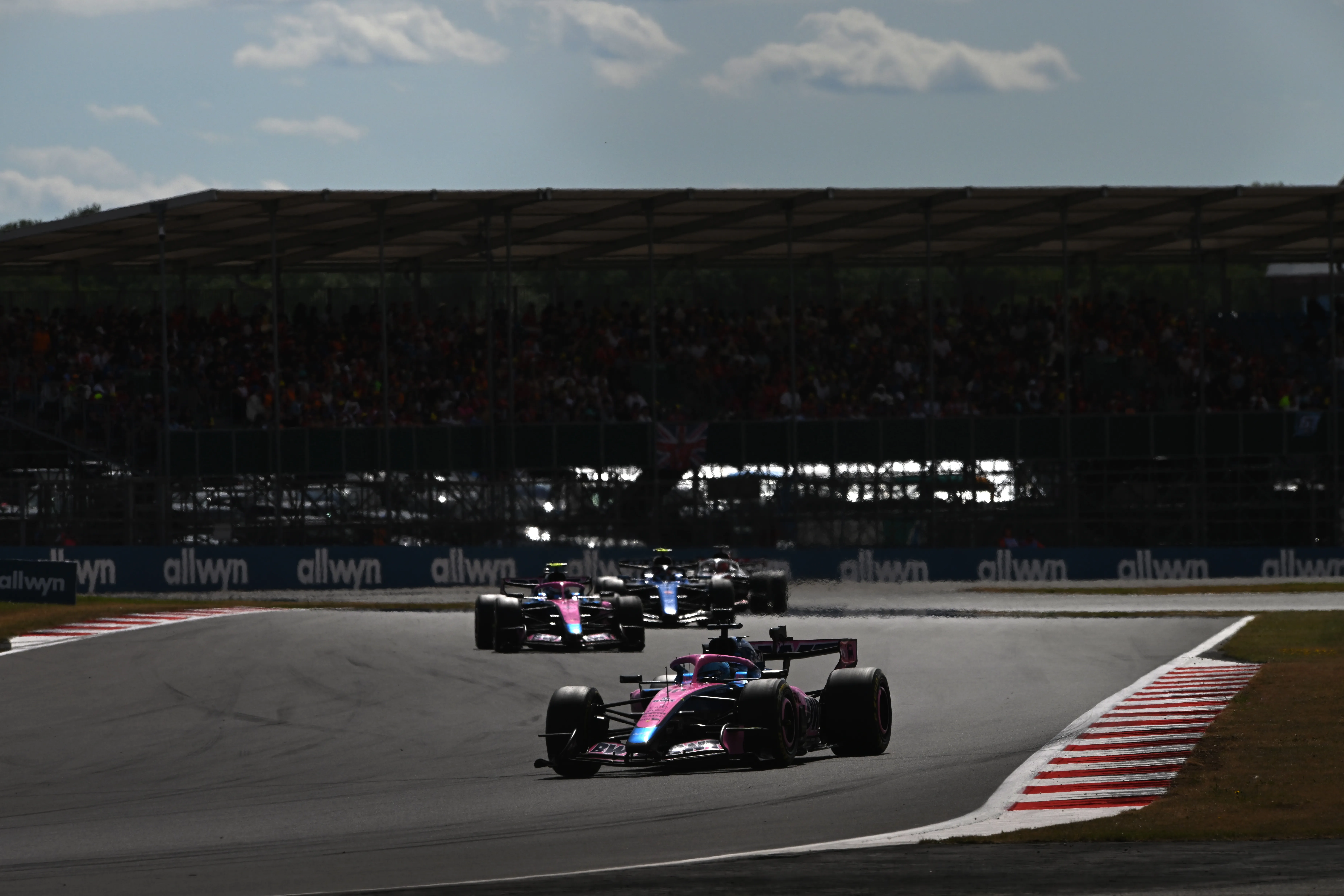 Colapinto y Gasly en Silverstone. (Foto: Getty)