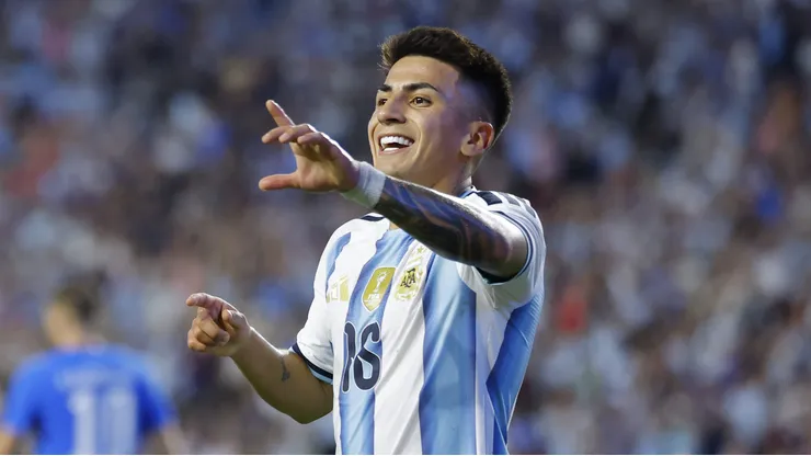 El ex Vélez jugó los cuatro partidos del Mundial, tres como titular y entró frente a Jordania.