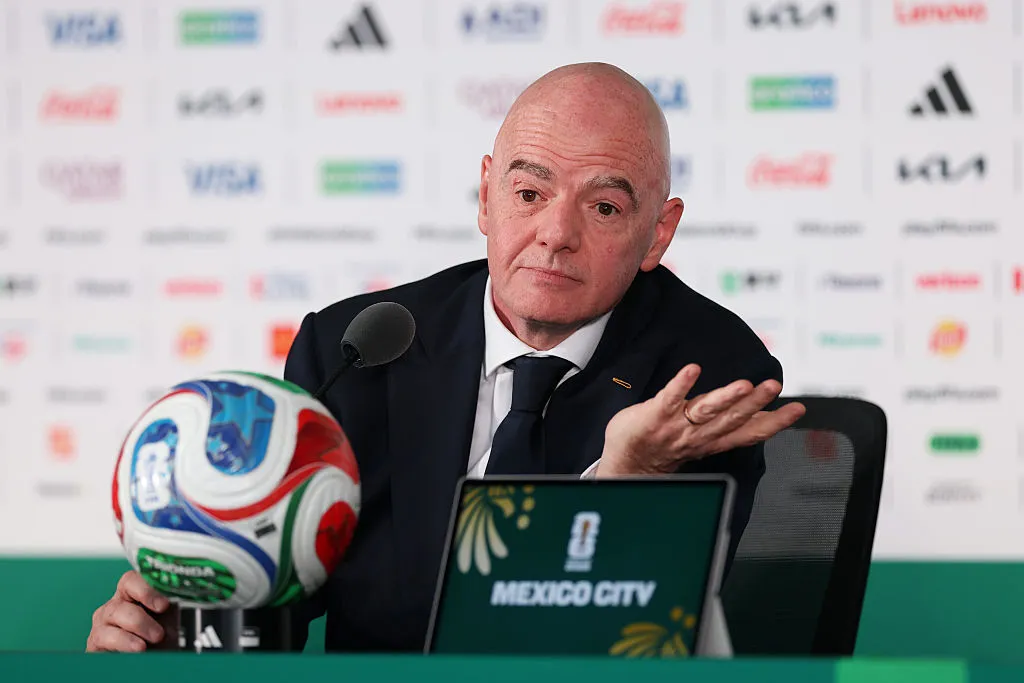 Gianni Infantino, presidente de la FIFA. (Getty Images)