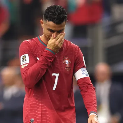 El desgarrador llanto de Cristiano Ronaldo tras la eliminación de Portugal