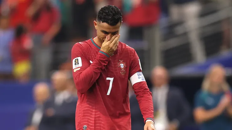 La tristeza de Cristiano Ronaldo.