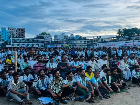 La locura de Bangladesh por Argentina en primera persona