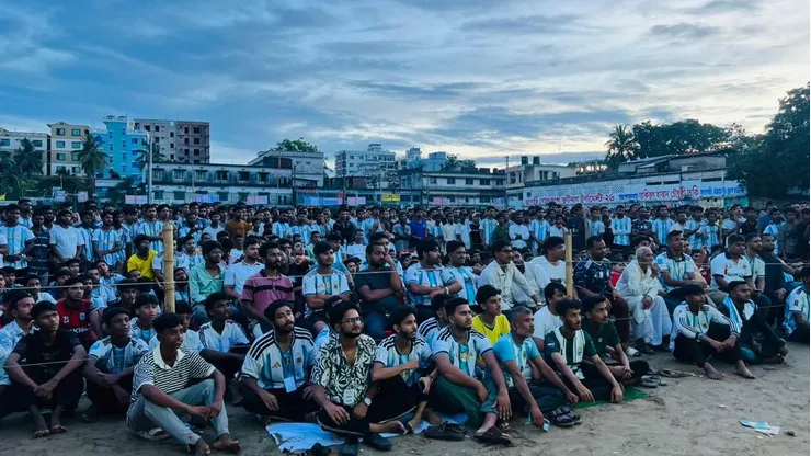 La locura de Bangladesh por Argentina en primera persona