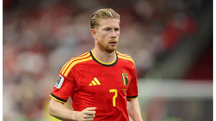 Kevin De Bruyne, máxima figura de Bélgica.