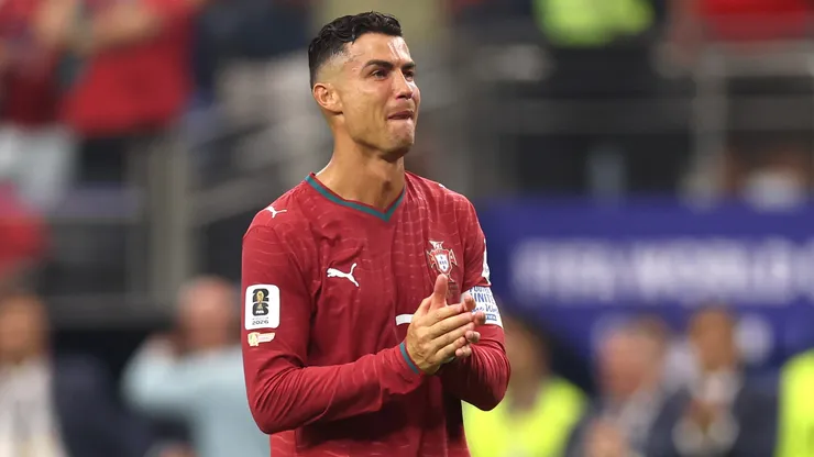 Cristiano Ronaldo se despidió de la Copa del Mundo a puro llanto.