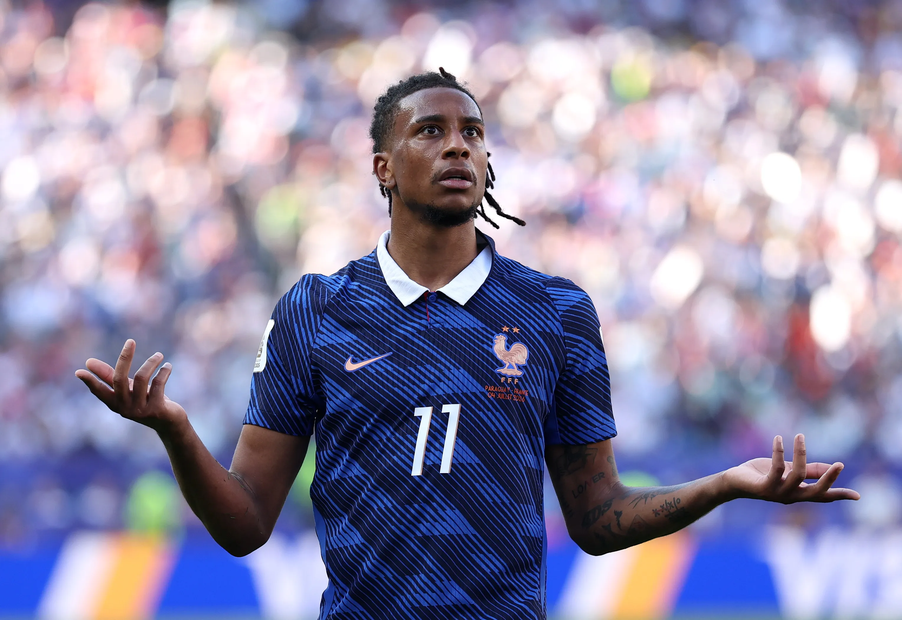 Michael Olise, delantero de Francia. (Foto: Getty)