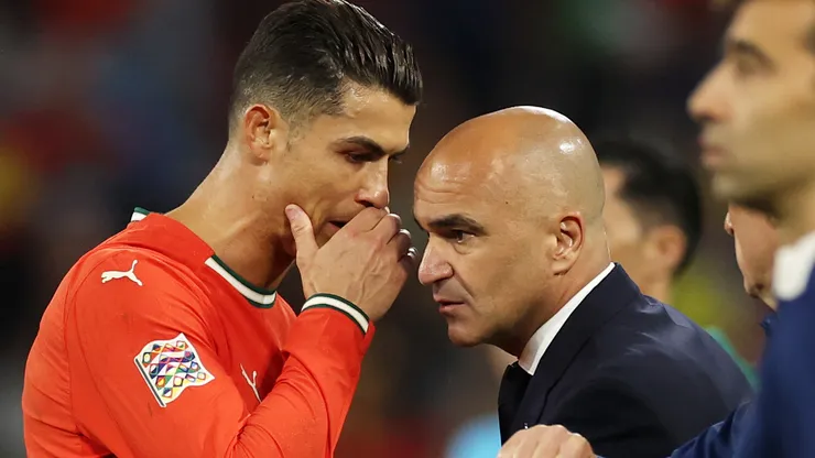 Cristiano Ronaldo y Roberto Martínez cerraron una etapa en Portugal.