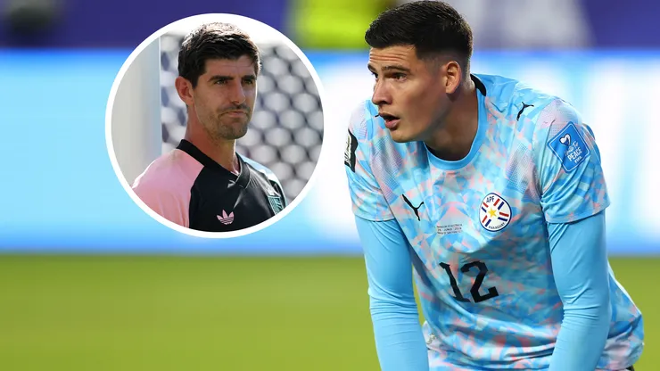 Orlando Gill contó que Thibaut Courtois le mandó un mensaje por Instagram para felicitarlo por su rendimiento frente a Francia.