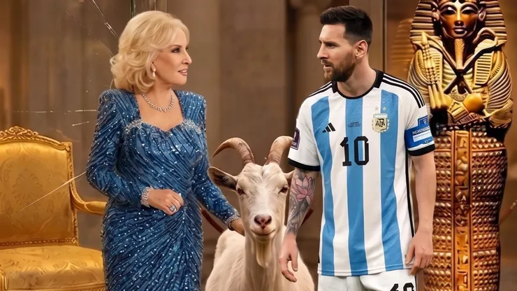 Mirtha Legrand, la cabra de Bolavip y Messi
