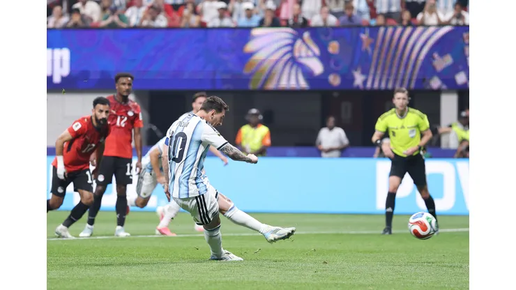 El penal fallado de Messi contra Egipto