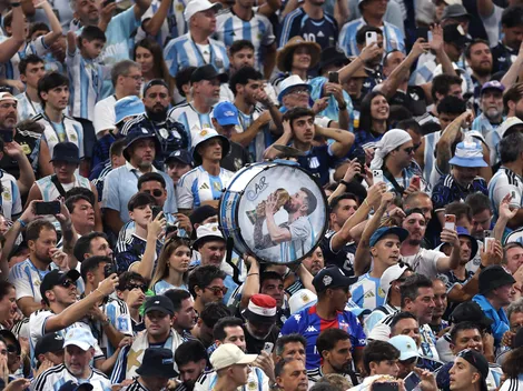 Los hinchas de Argentina deliraron con Enzo Fernández: "Crack de época"